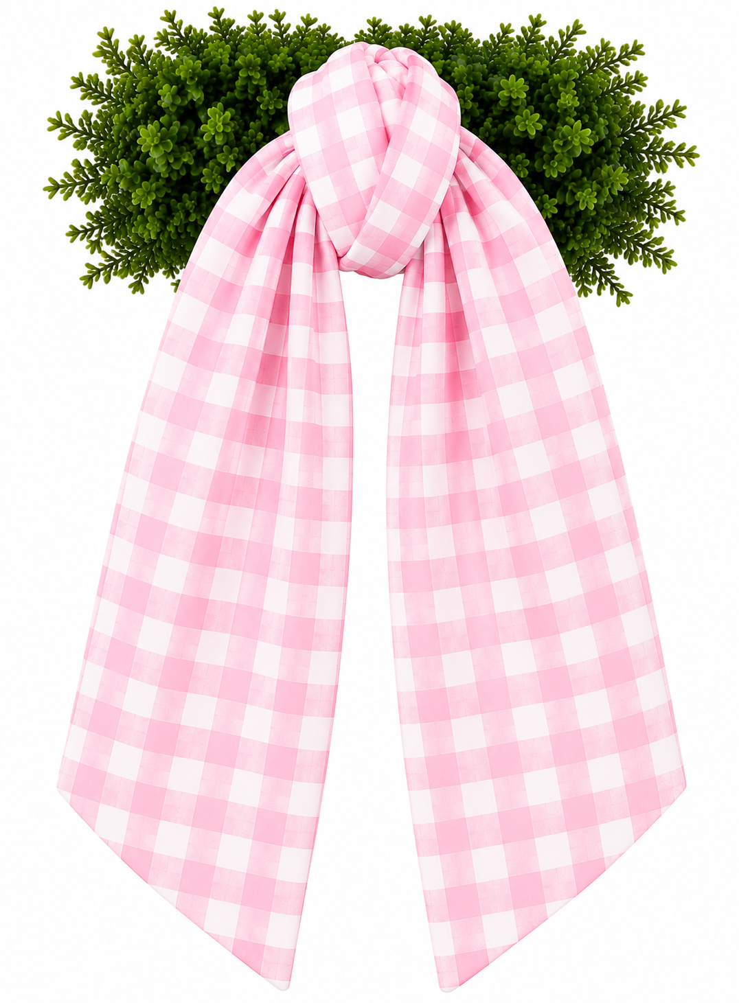 Wreath Sashes - Gingham 1/2 Inch