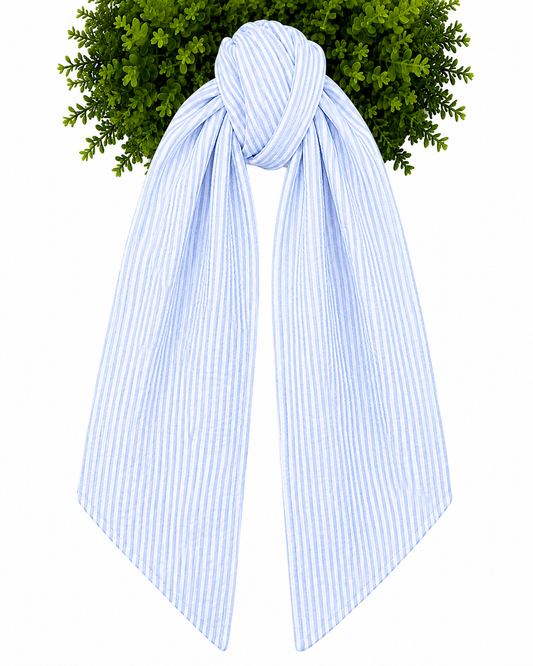 Wreath Sash - Seersucker