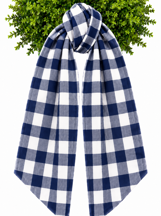 Wreath Sashes - Gingham 1 Inch