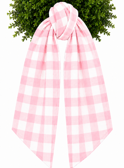 Wreath Sashes - Gingham 1 Inch