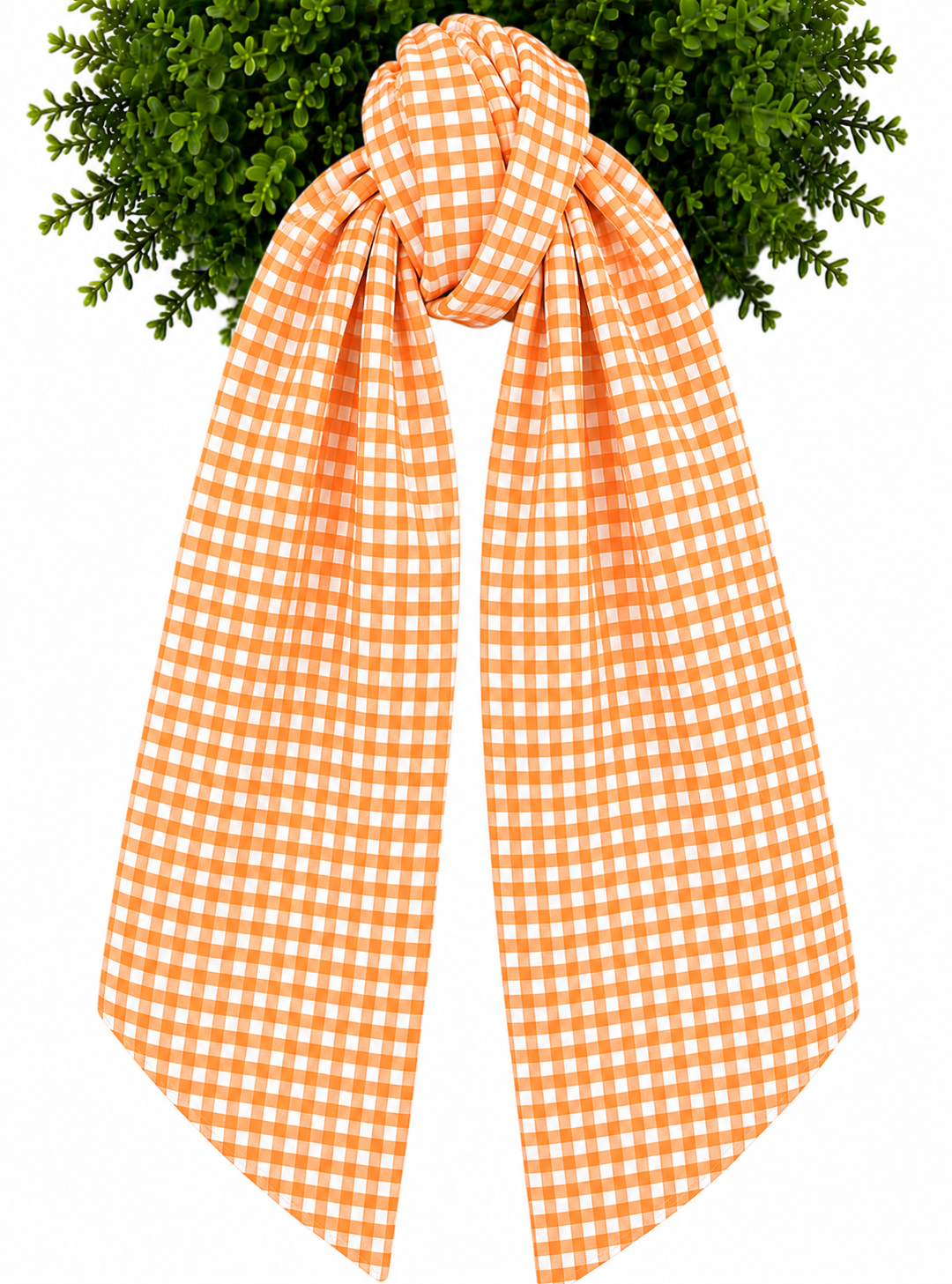 Wreath Sashes - Gingham 1/8 Inch With or Without Trim