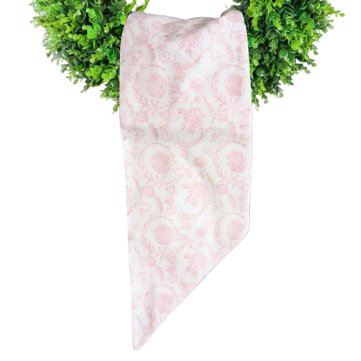 Wreath Sash - Florals and Chinoiserie