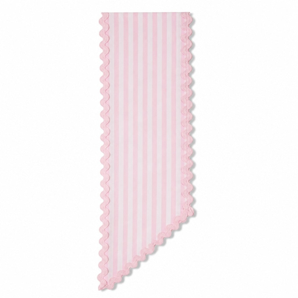 Striped Wreath Sash - With or Without Trim