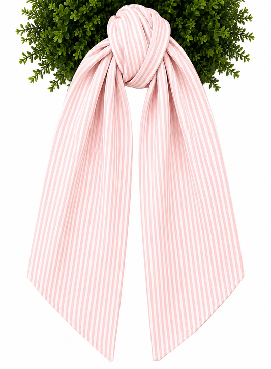 Striped Wreath Sash - With or Without Trim