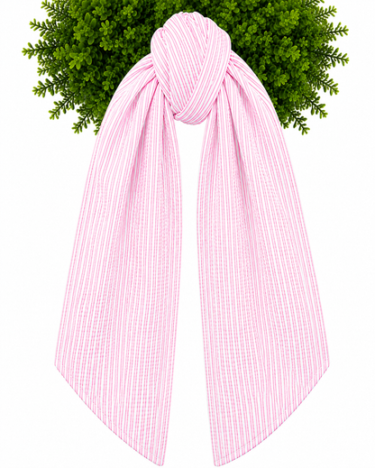 Wreath Sash - Seersucker