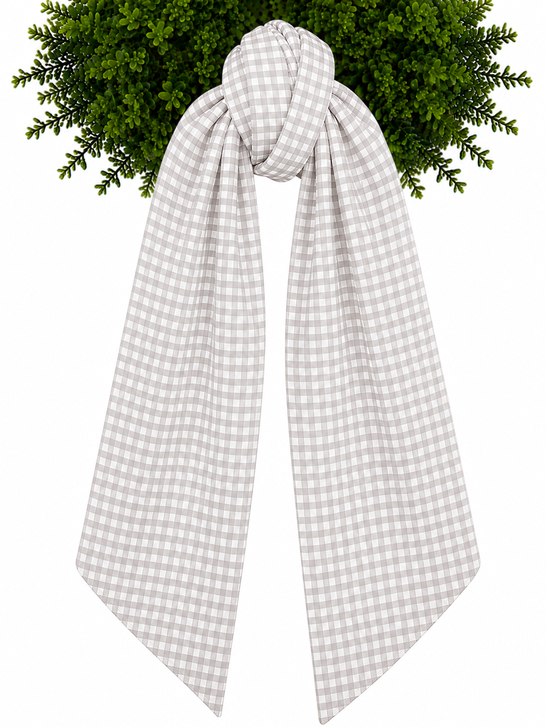 Wreath Sashes - Gingham 1/8 Inch With or Without Trim