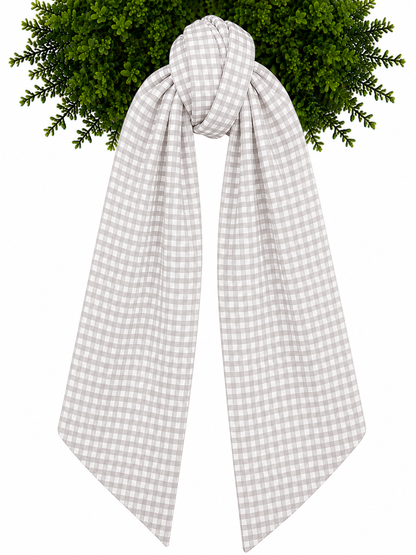 Wreath Sashes - Gingham 1/8 Inch With or Without Trim