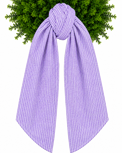 Wreath Sash - Seersucker