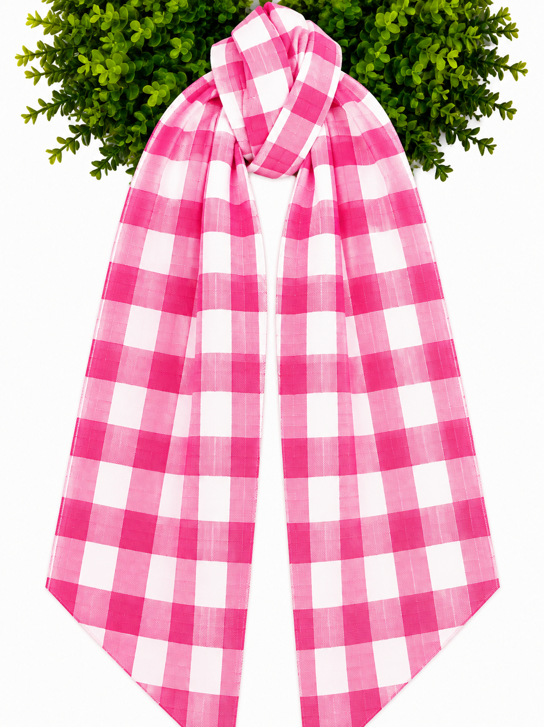 Wreath Sashes - Gingham 1 Inch