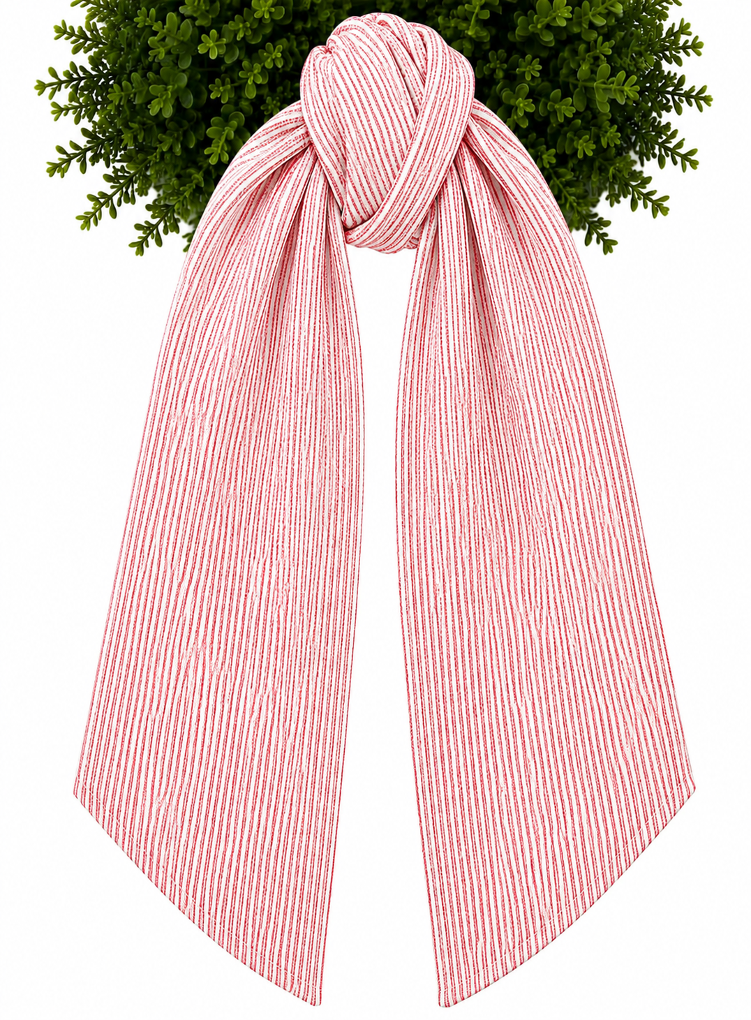 Wreath Sash - Seersucker