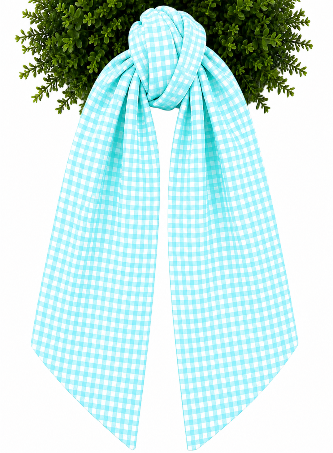 Wreath Sashes - Gingham 1/8 Inch With or Without Trim