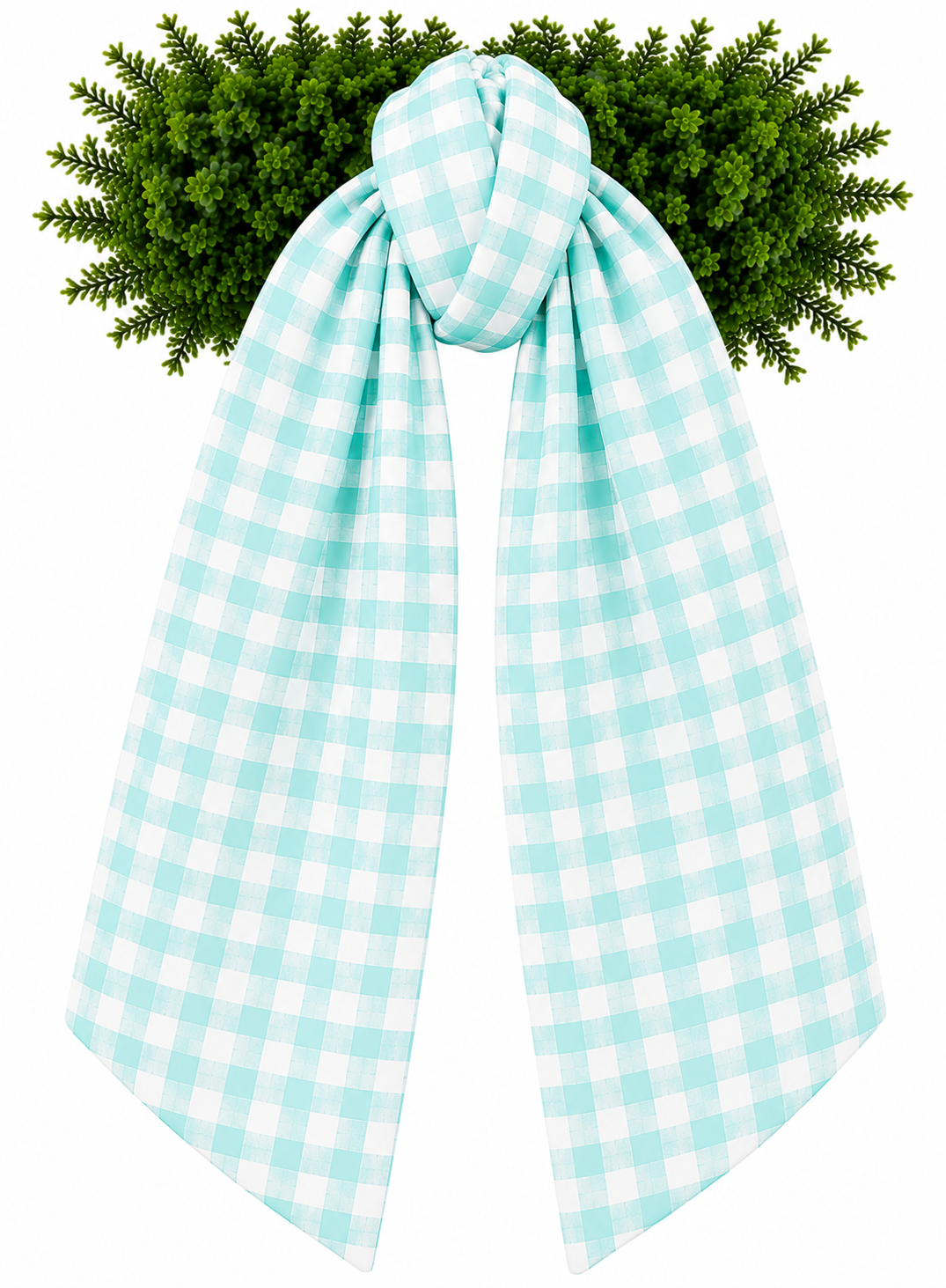 Wreath Sashes - Gingham 1/2 Inch
