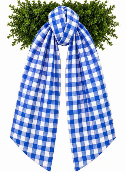 Wreath Sashes - Gingham 1/2 Inch