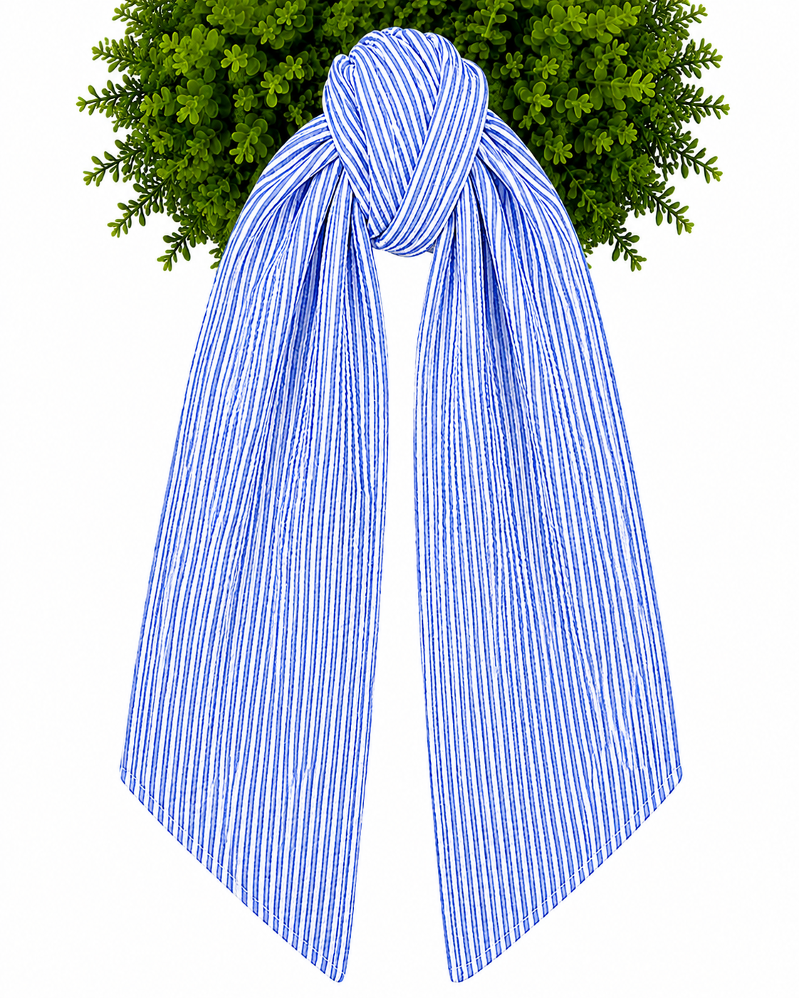 Wreath Sash - Seersucker