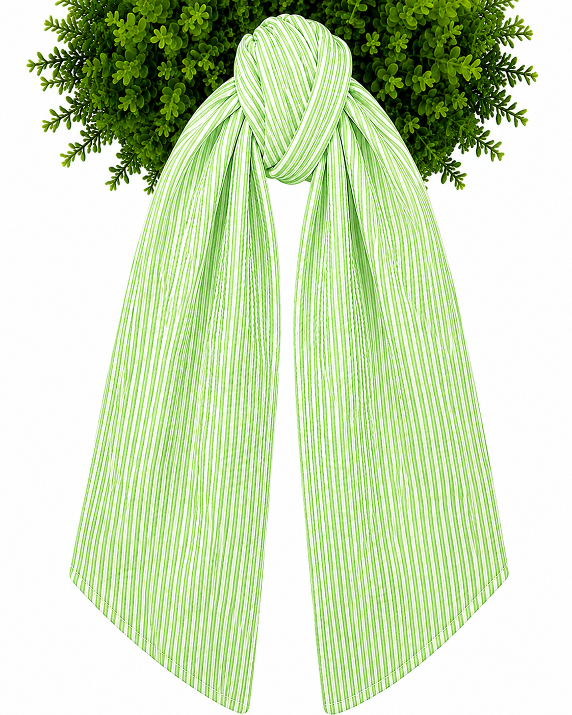 Wreath Sash - Seersucker