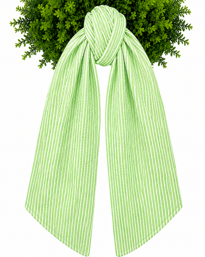Wreath Sash - Seersucker