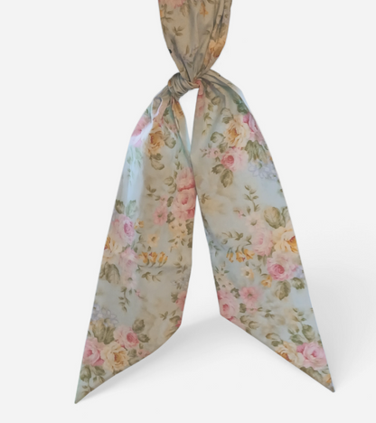 Wreath Sash - Florals and Chinoiserie