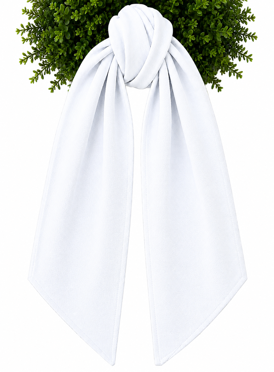 Pique Wreath Sash With Rick Rack Trim Option