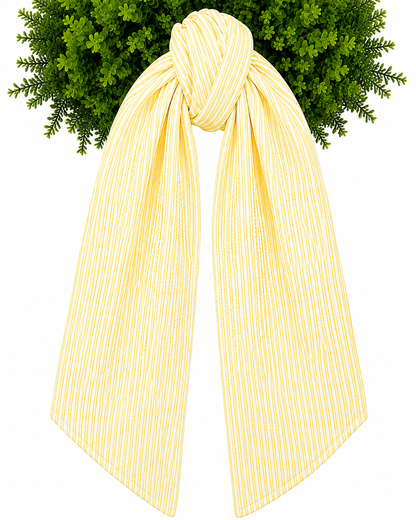 Wreath Sash - Seersucker