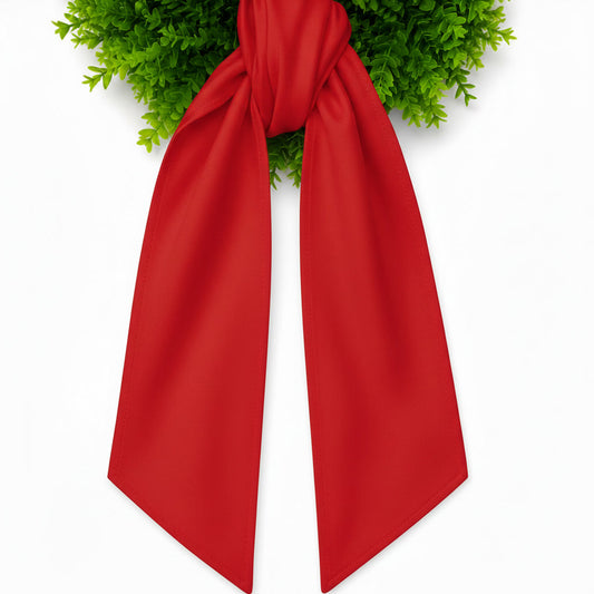 Wreath Sash - Holiday/Christmas Cotton