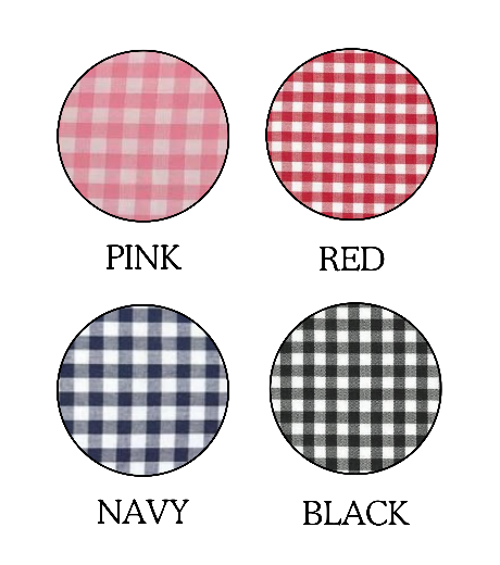 Wreath Sashes - Gingham 1/4 Inch