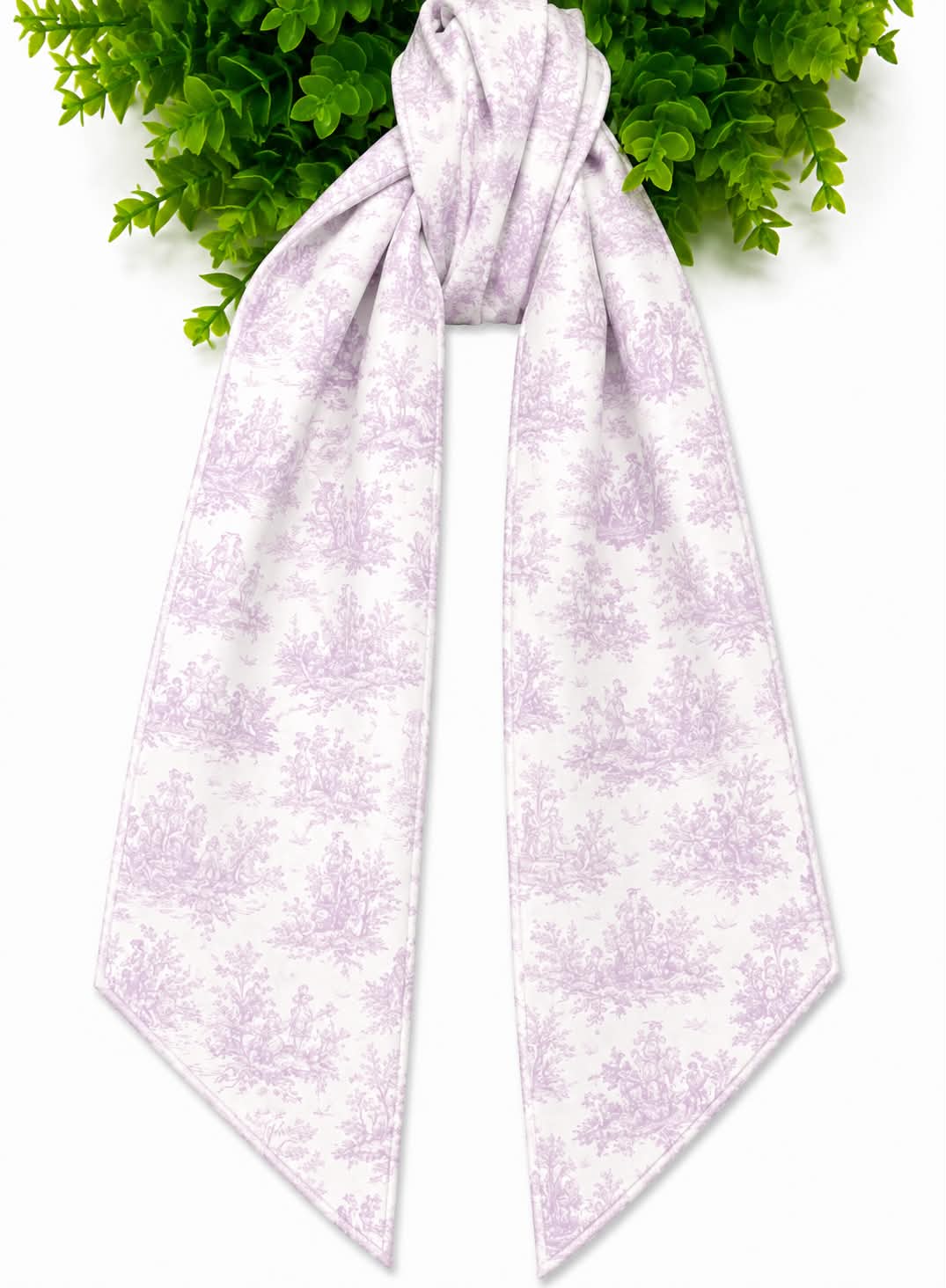 Toile Wreath Sash- Canvas Weight With or Without Trim
