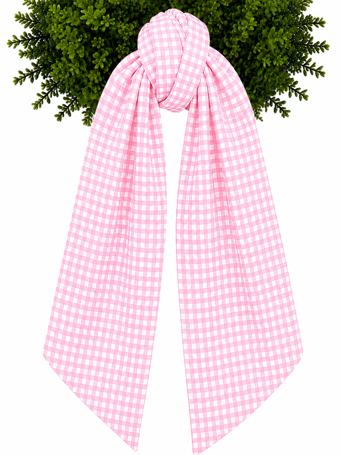 Wreath Sashes - Gingham 1/8 Inch With or Without Trim