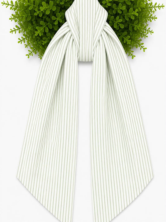 Classic Ticking Wreath Sash