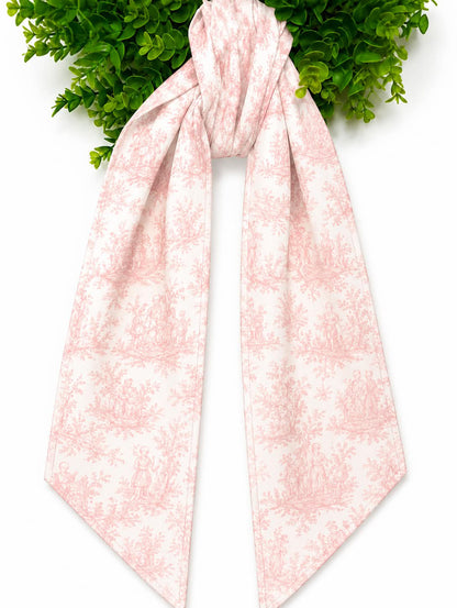Toile Wreath Sash- Canvas Weight With or Without Trim